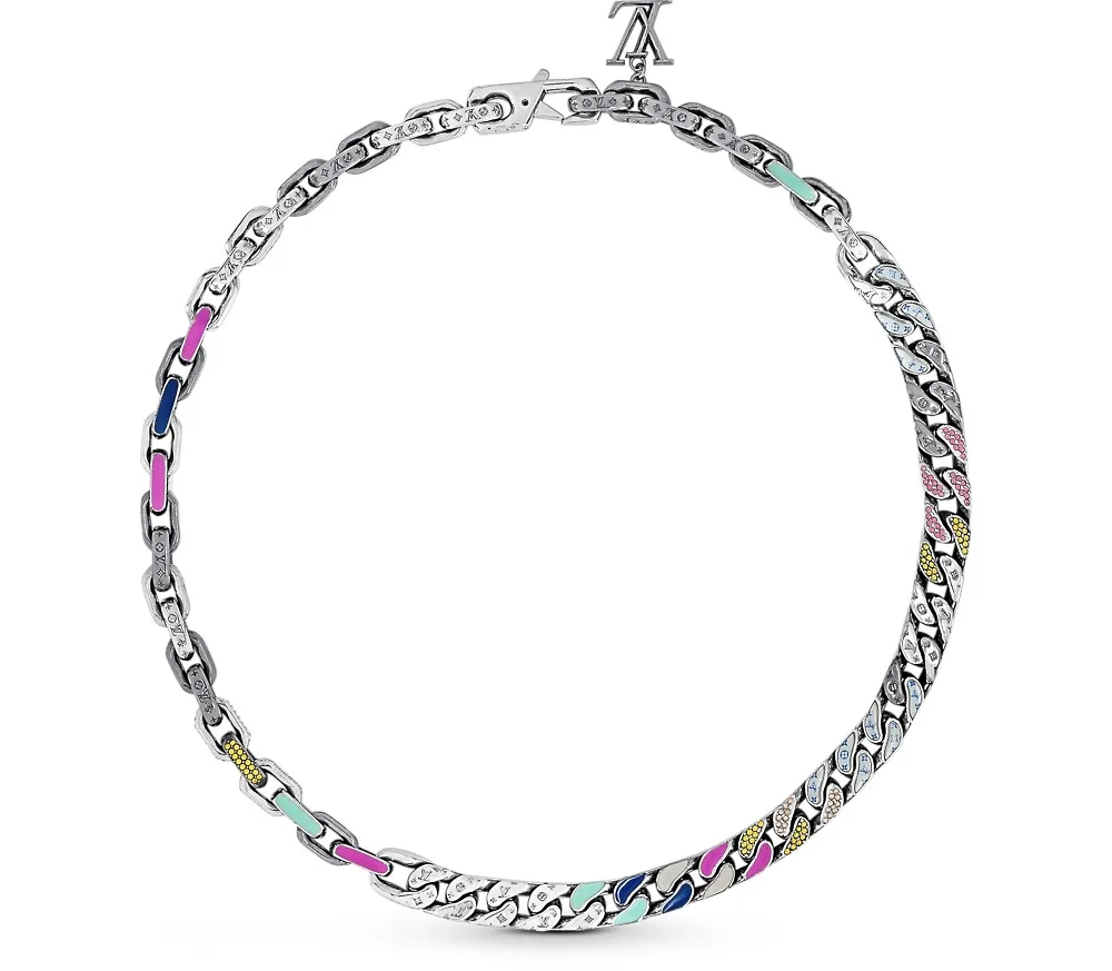 Paradise Chain Monogram Necklace D17016750