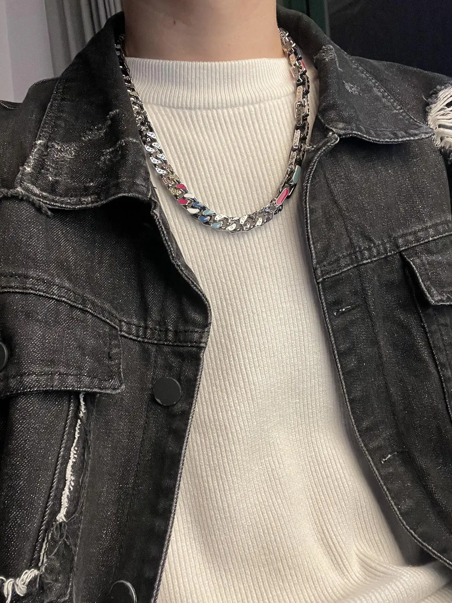 Paradise Chain Monogram Necklace D17016750 — view 6