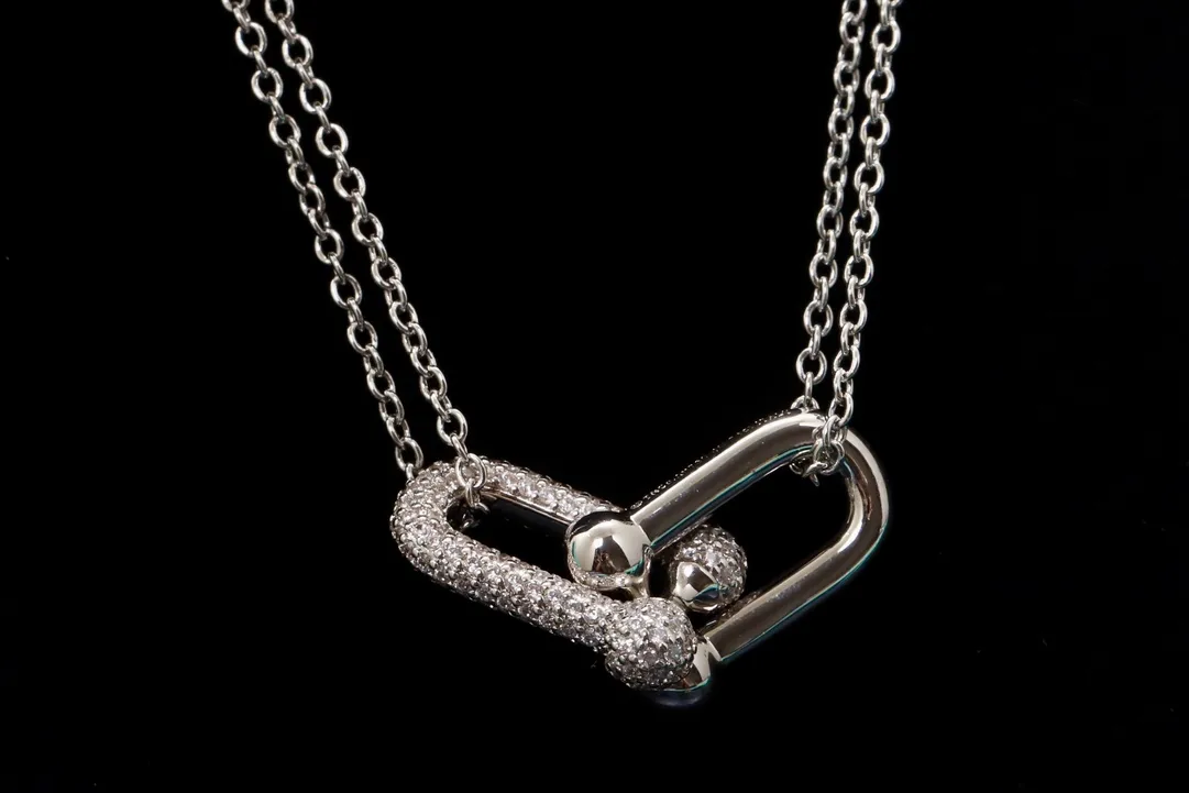 HardWear Double Link Pendant Necklace (Gold-Plated Brass) D14517019 — view 4