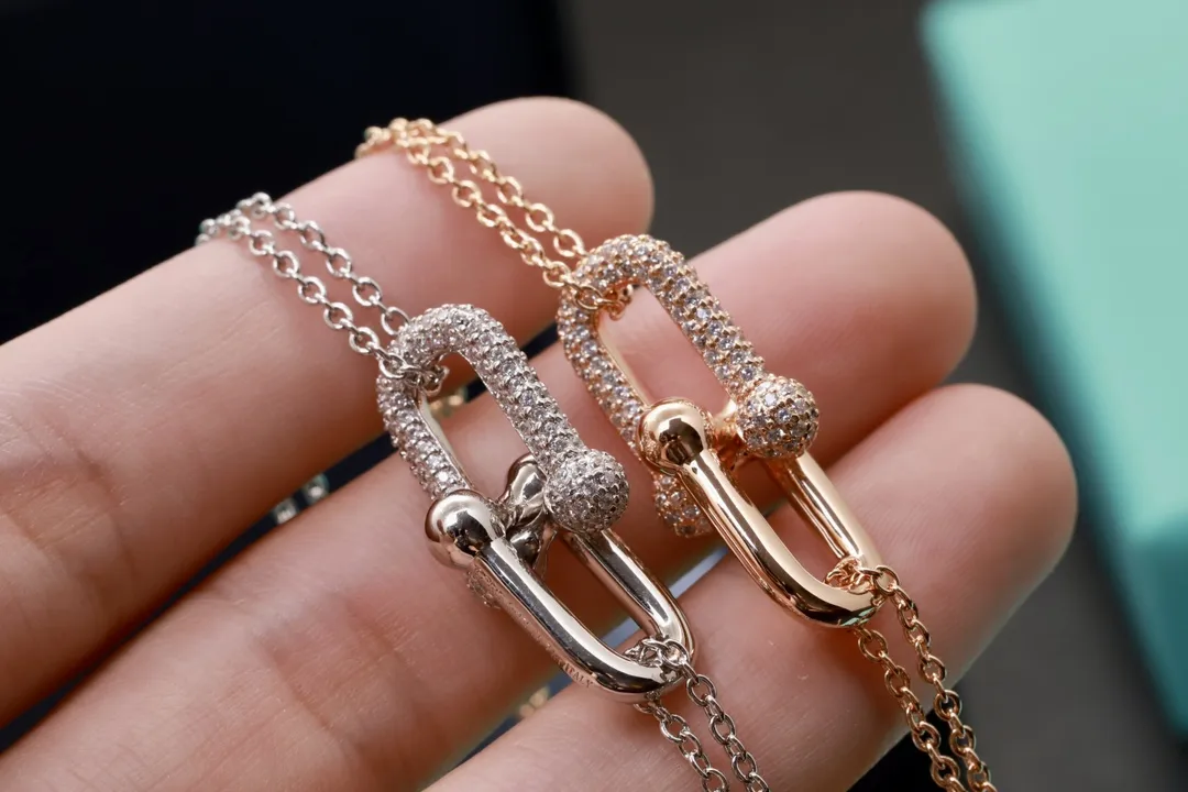 HardWear Double Link Pendant Necklace (Gold-Plated Brass) D14517019 — view 5