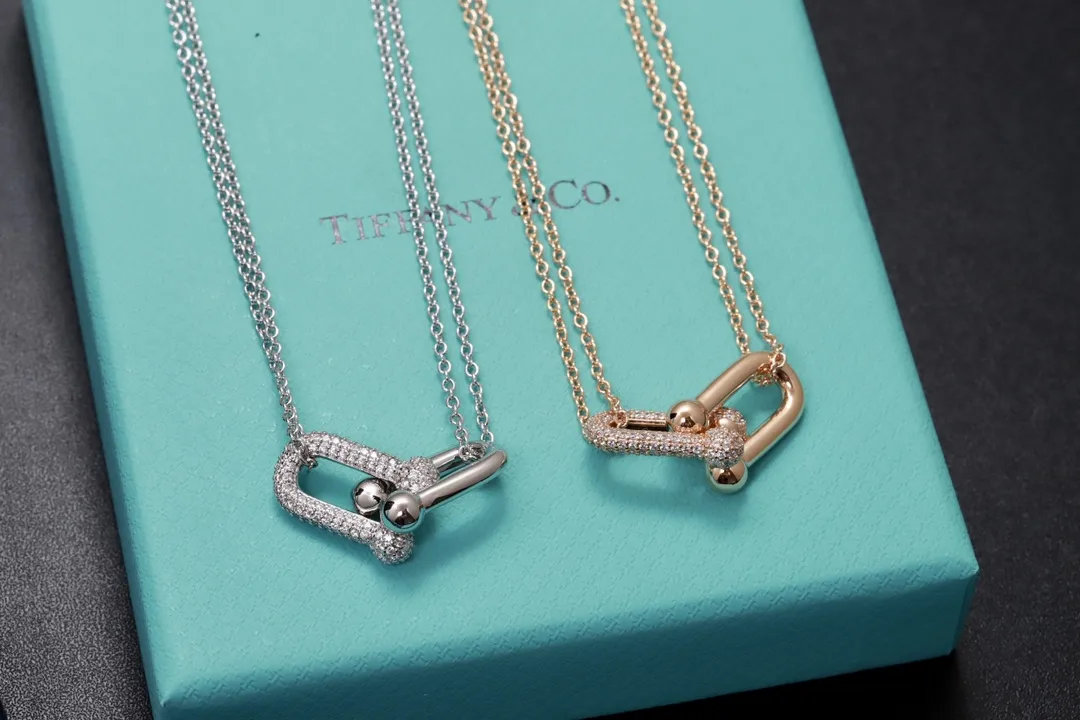 HardWear Double Link Pendant Necklace (Gold-Plated Brass) D14517019 — view 7