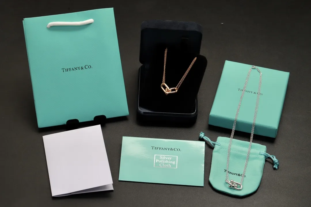 HardWear Double Link Pendant Necklace (Gold-Plated Brass) D12517018 — view 2