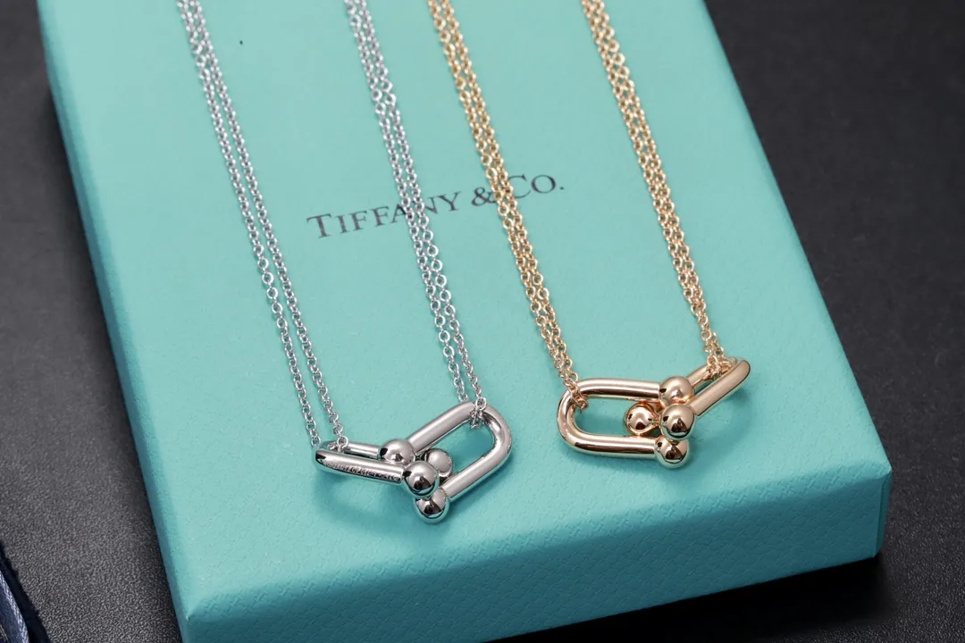 HardWear Double Link Pendant Necklace (Gold-Plated Brass) D12517018 — view 3