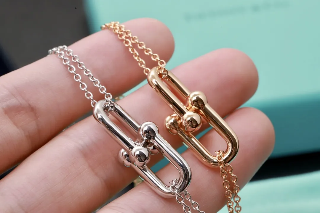 HardWear Double Link Pendant Necklace (Gold-Plated Brass) D12517018 — view 6
