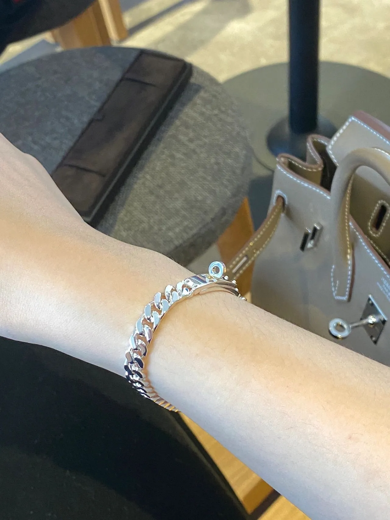 Kelly Gourmette Link Bracelet D28517383 — view 7