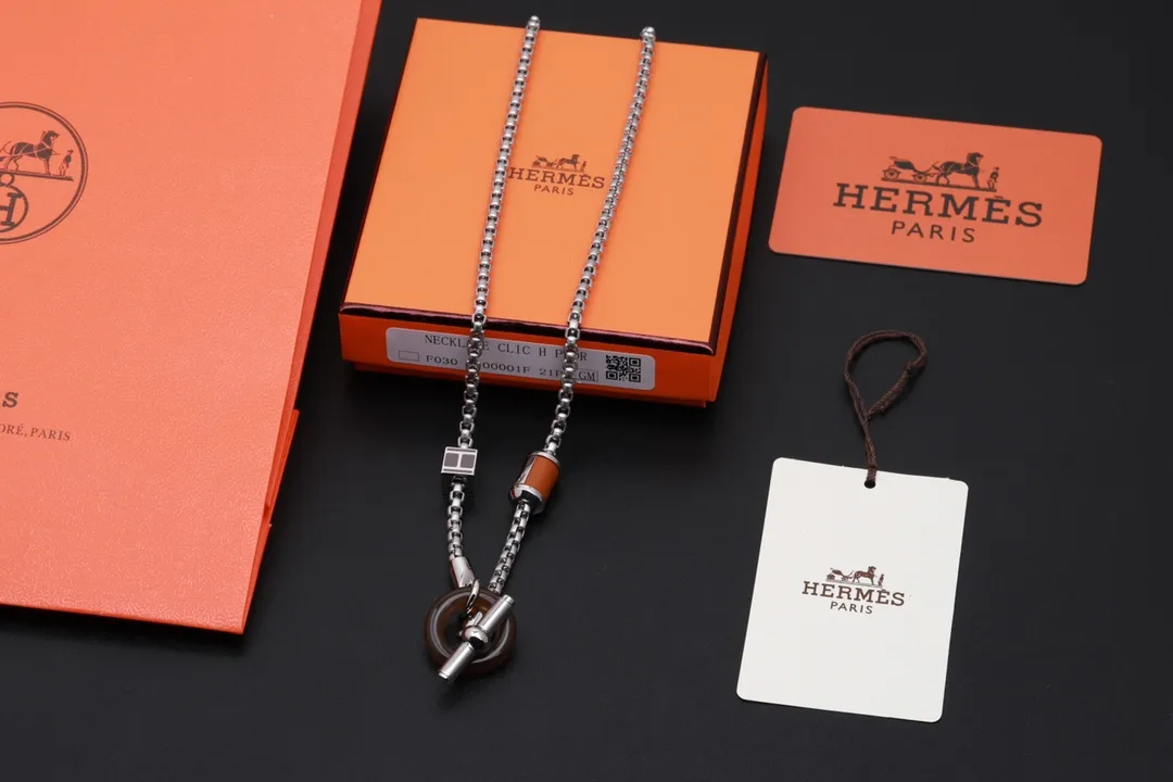 Meli Melo Buffalo Horn and Palladium-Plated Necklace D24517606 — view 7