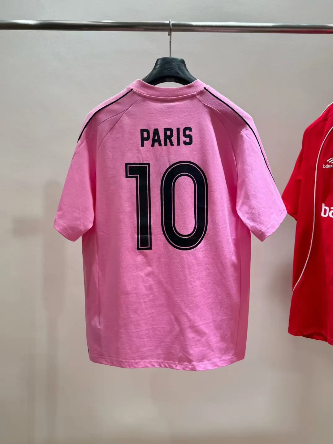 Logo-Print Cotton Jersey Soccer T-Shirt D14011429 — view 4