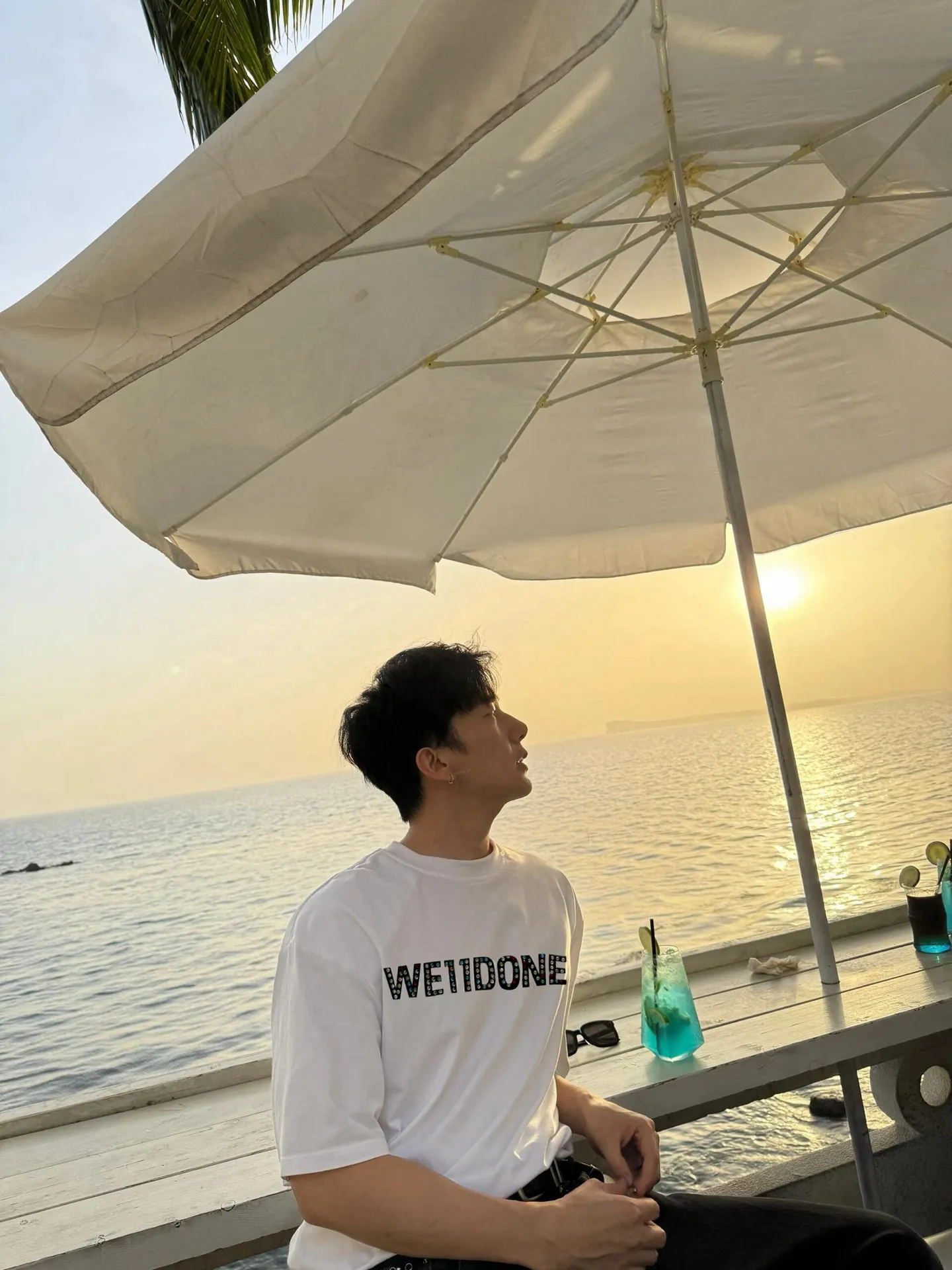 Rhinestone Logo Cotton T-Shirt D14011421 — view 2