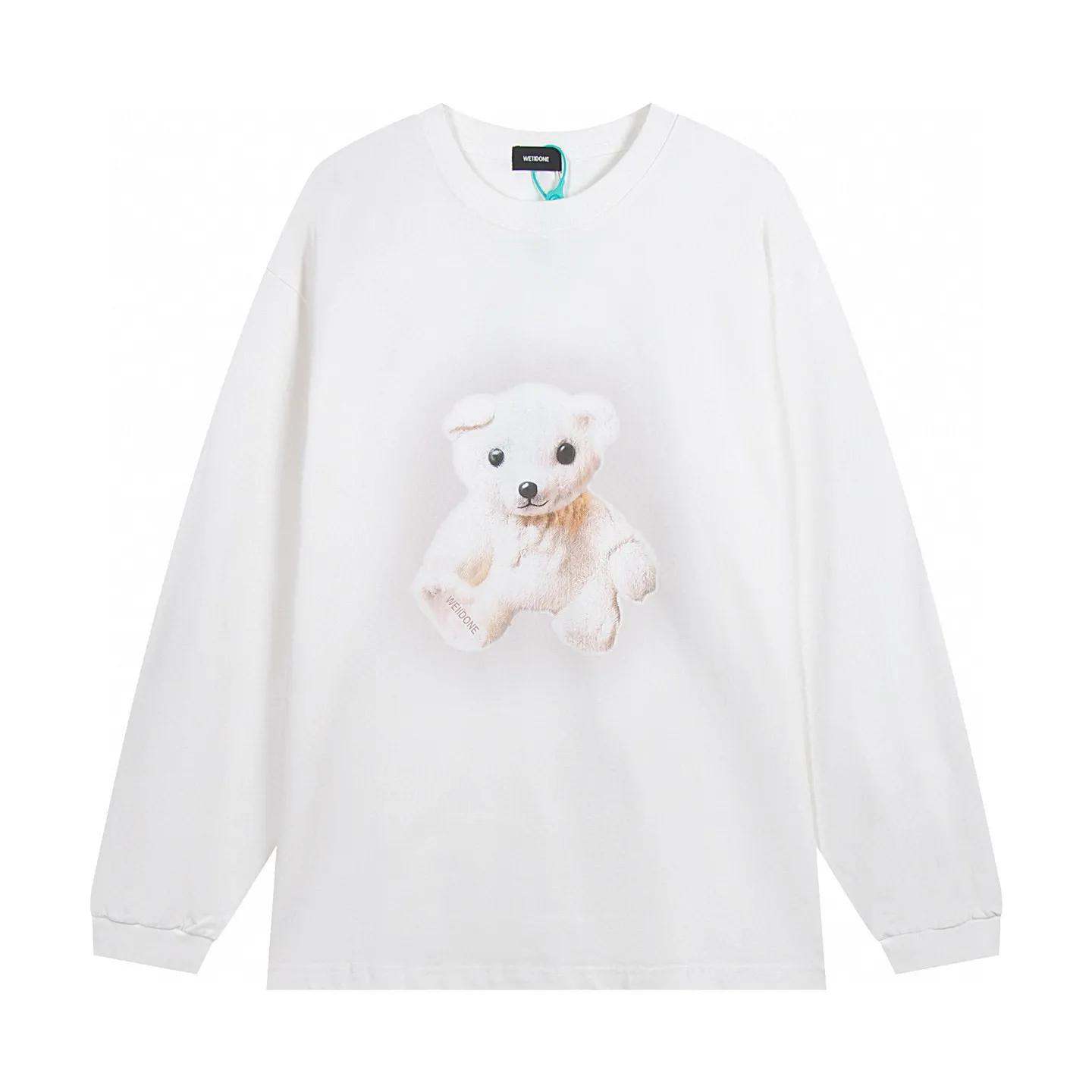 Teddy Bear Graphic Long-Sleeve T-Shirt D14011419 — view 4