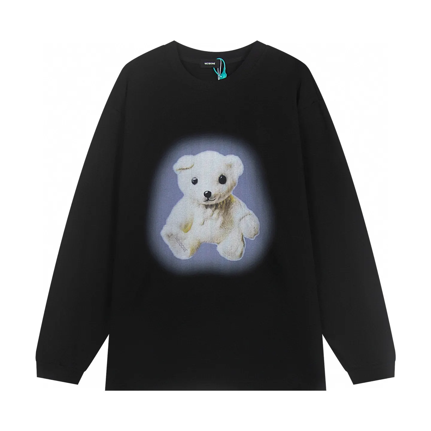 Teddy Bear Graphic Long-Sleeve T-Shirt D14011420 — view 4