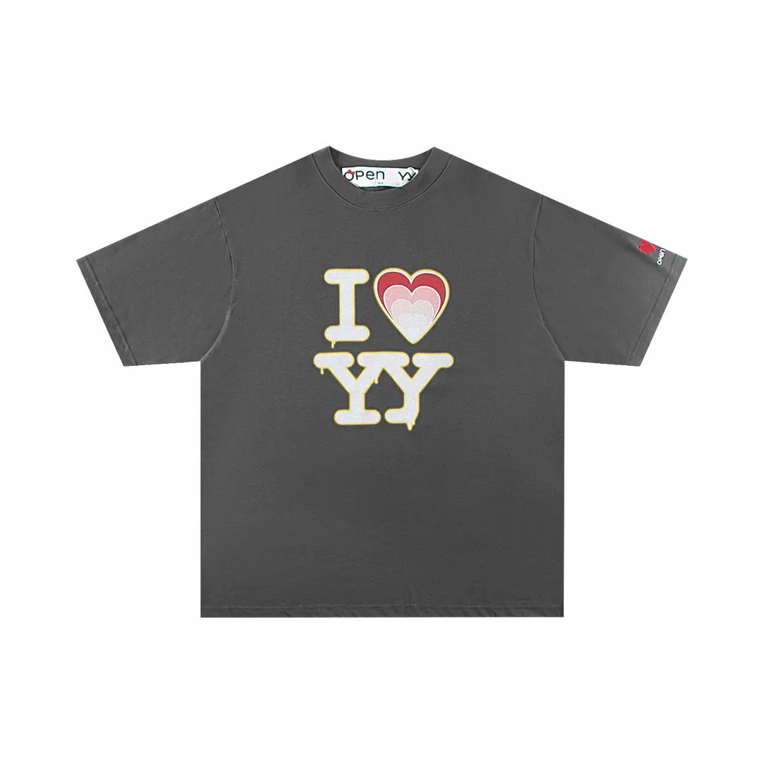 Openyy Heart Logo Graphic T-Shirt D14011415 — view 4