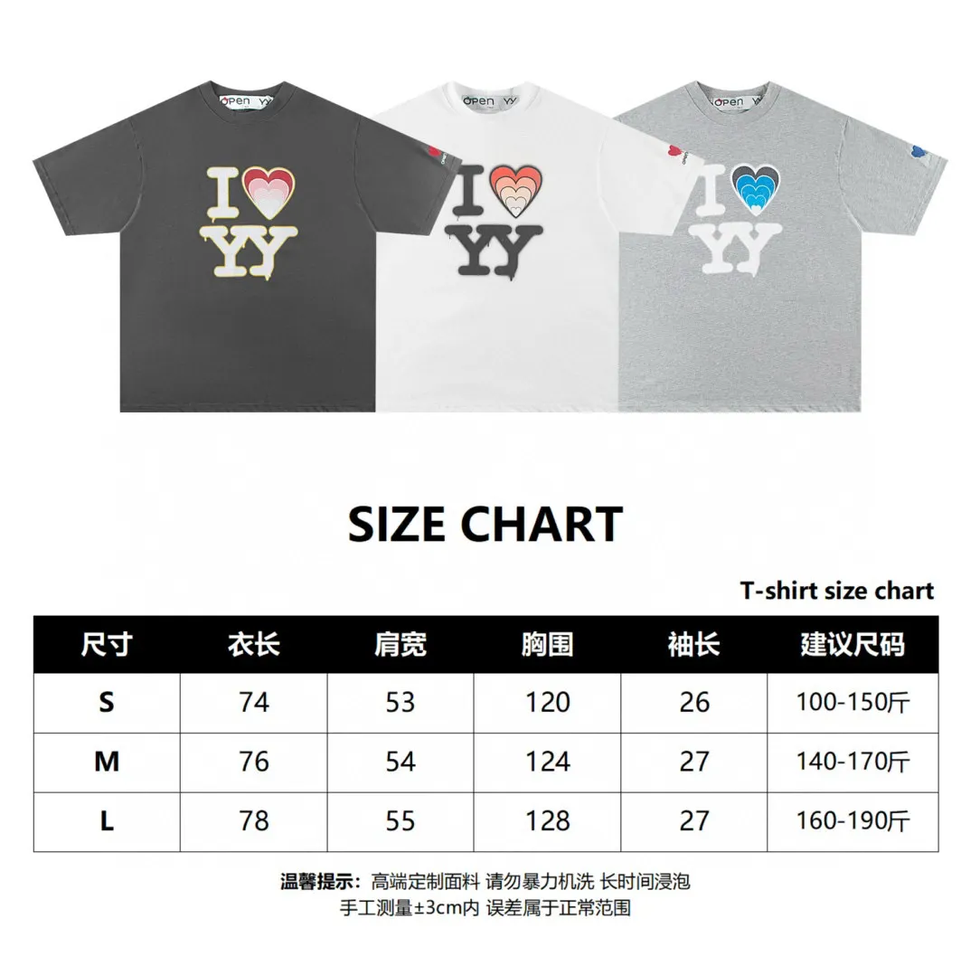 Openyy Heart Logo Graphic T-Shirt D14011415 — view 6