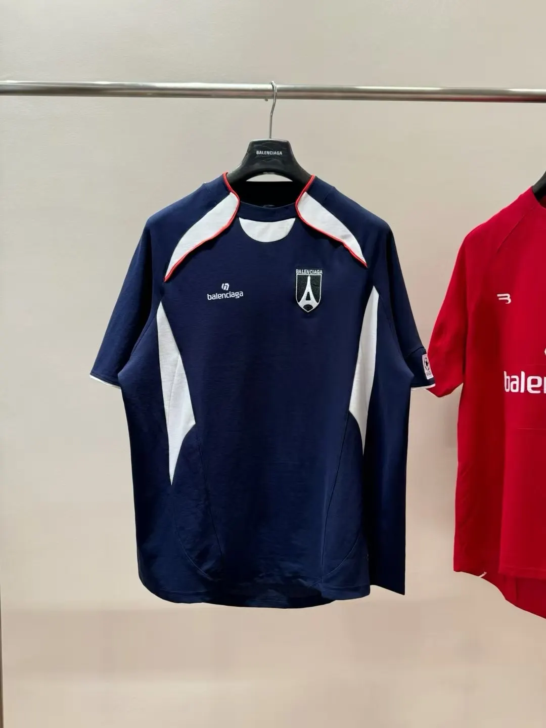 Logo-Embroidered Soccer Jersey T-Shirt D19011450 — view 5