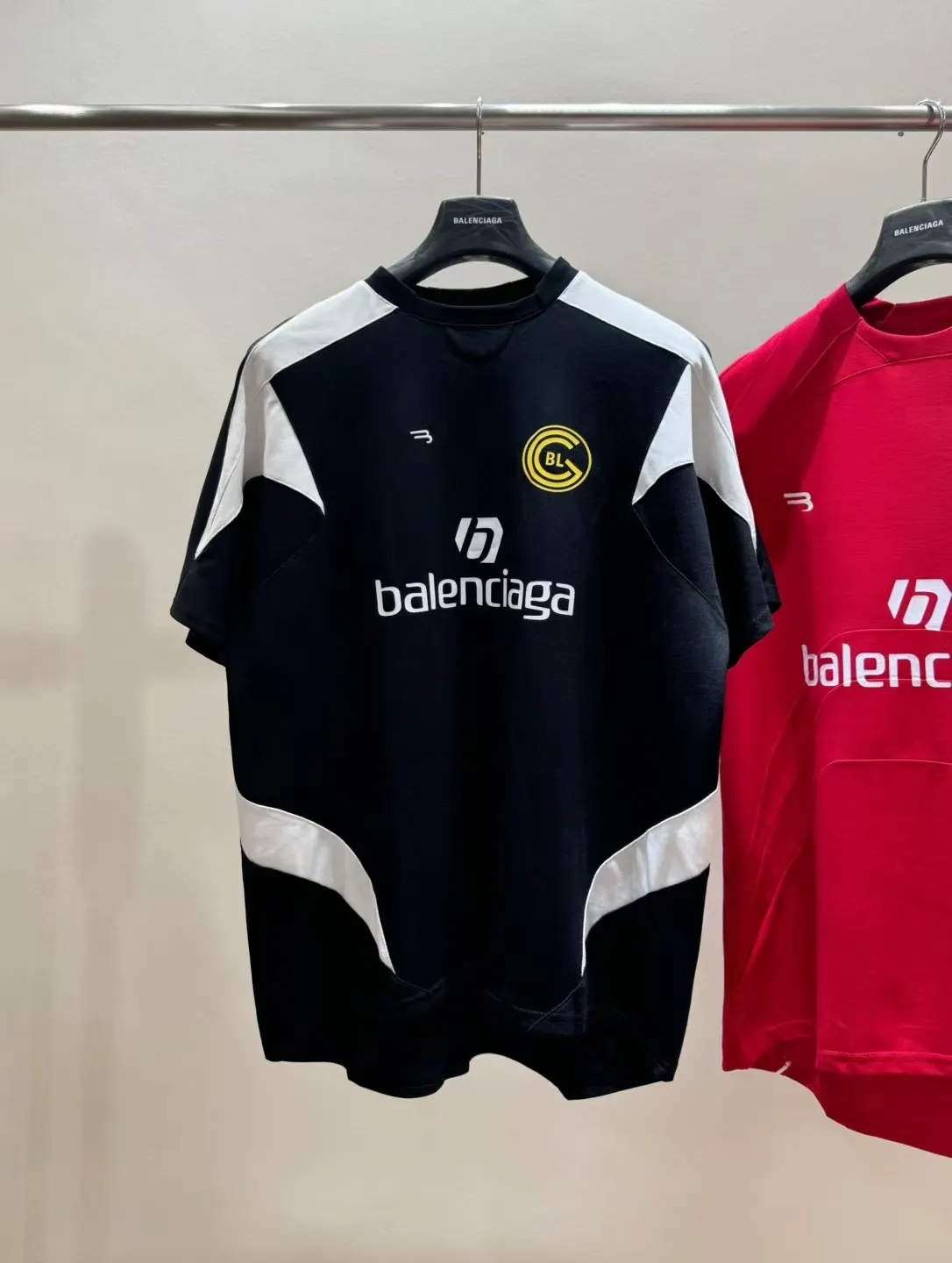 Logo-Print Oversized Soccer Jersey D19011449 — view 5