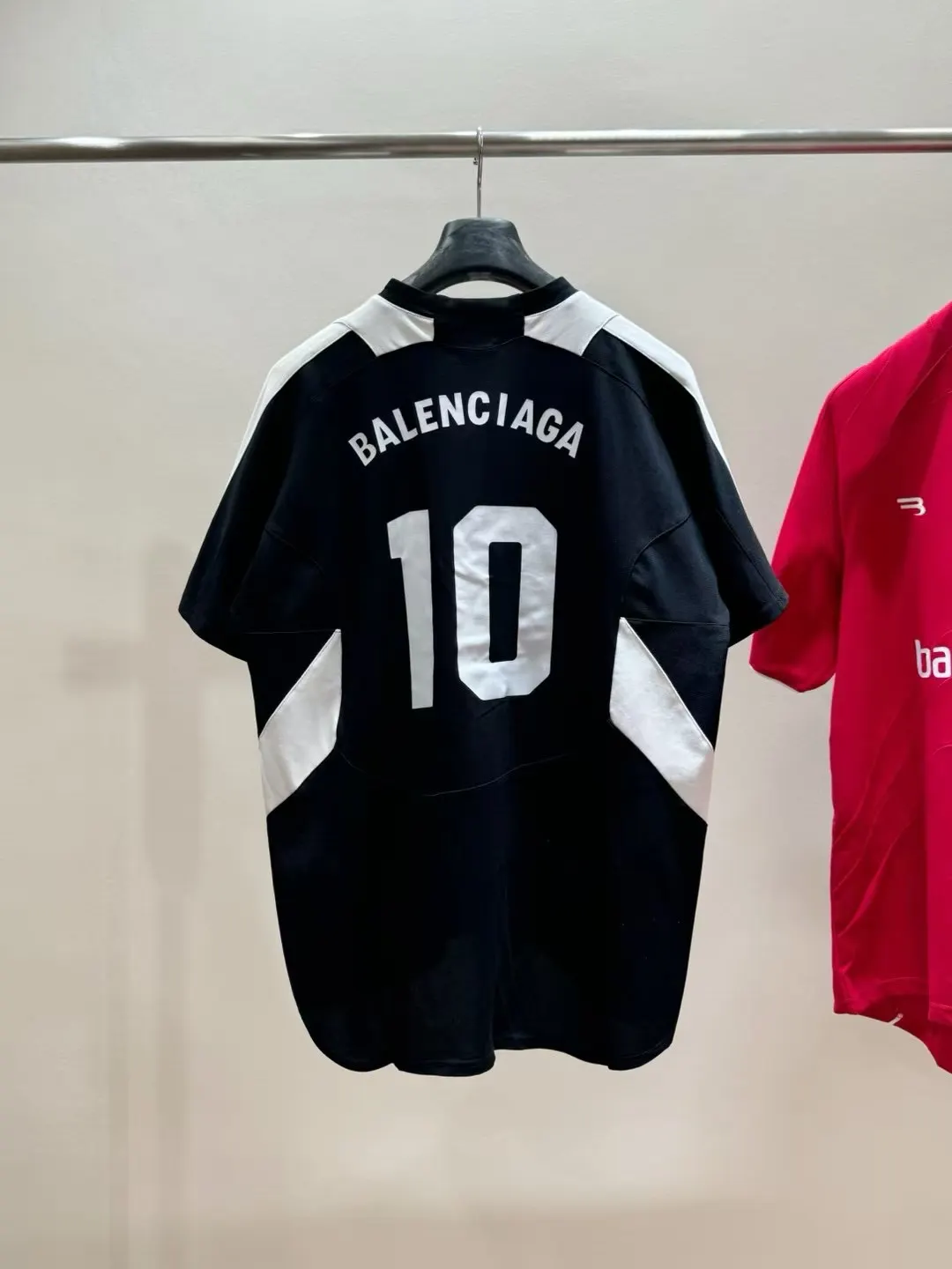 Logo-Print Oversized Soccer Jersey D19011449 — view 6
