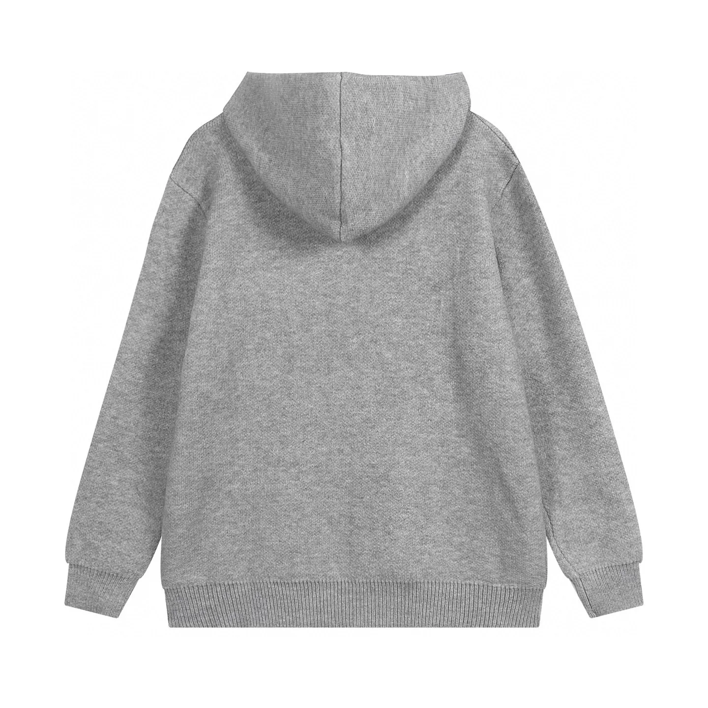Logo Embroidered Zip-Up Knit Cardigan D19011442 — view 5