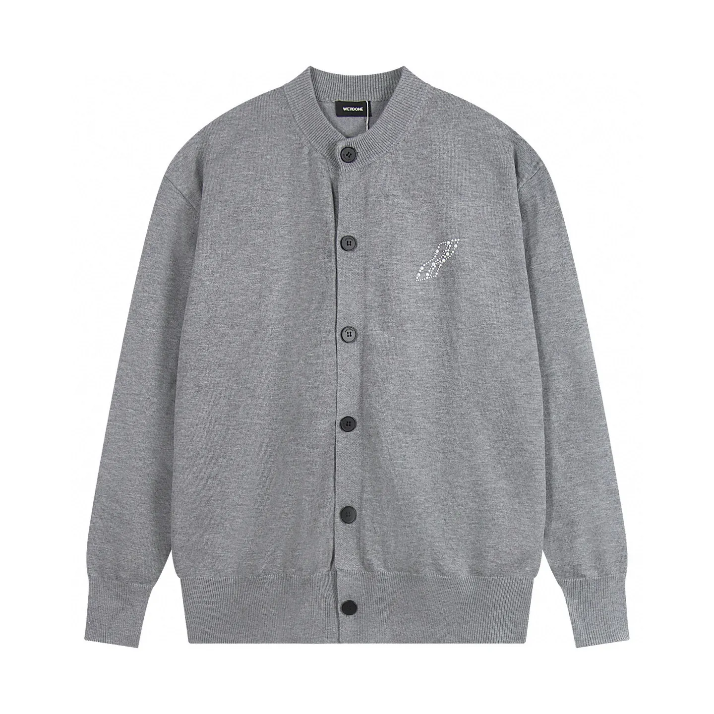 Embellished Logo Knit Cardigan D19011444 — view 4