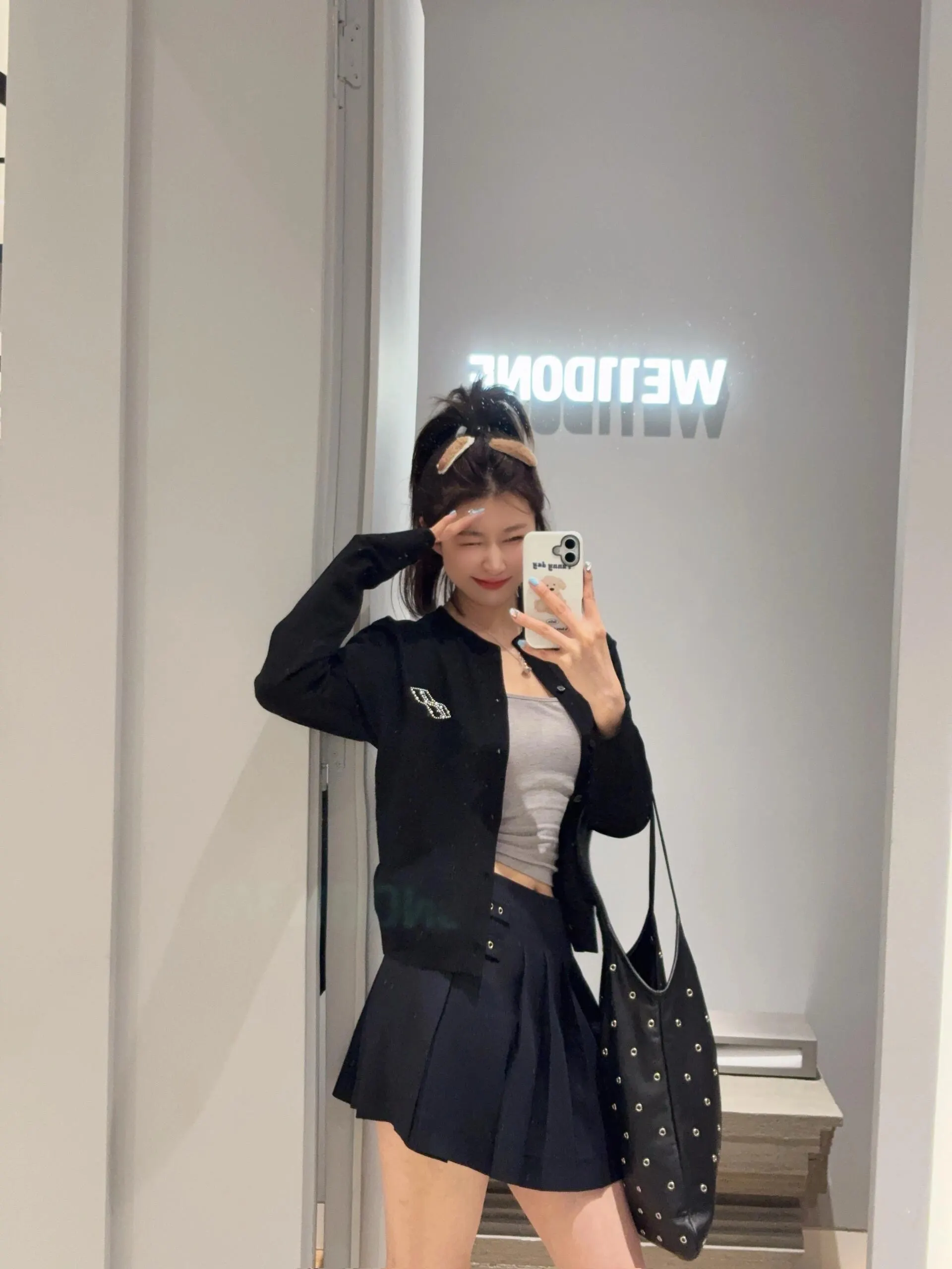 Embellished Knit Cardigan D19011445