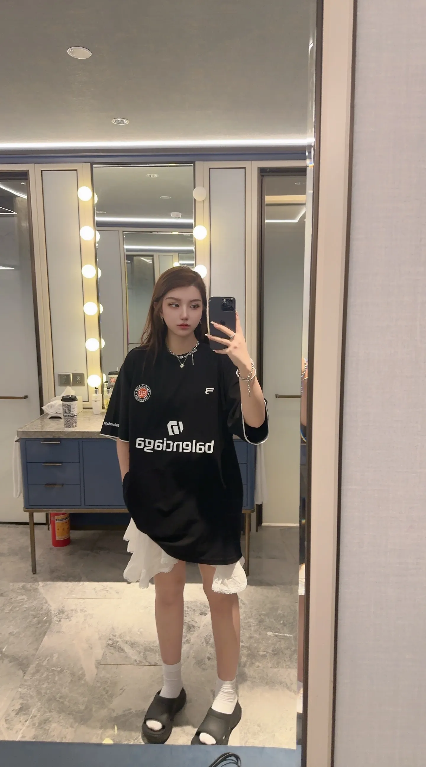 Logo-Print Jersey Soccer T-Shirt D19011447