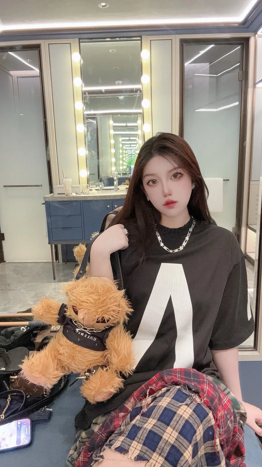 Logo Print Oversized T-Shirt D14011432 — view 2