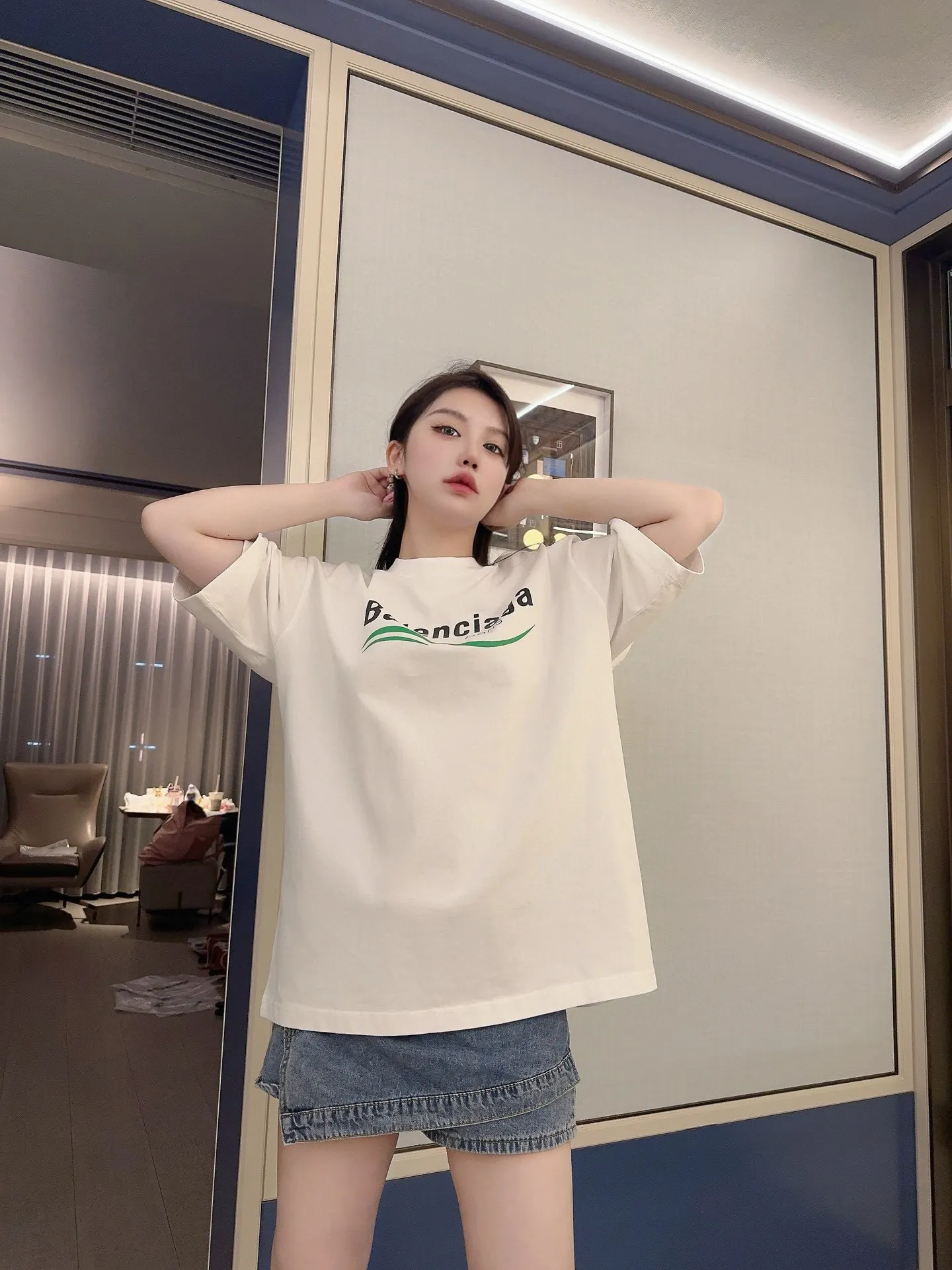 Logo Print Cotton T-Shirt D14011435