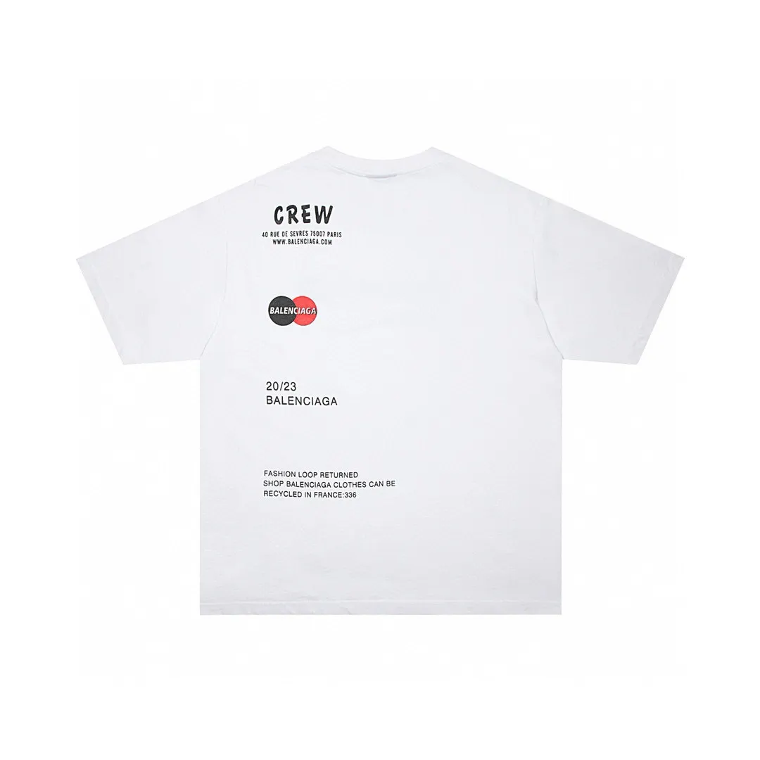 Logo Print Cotton T-Shirt D14011435 — view 4