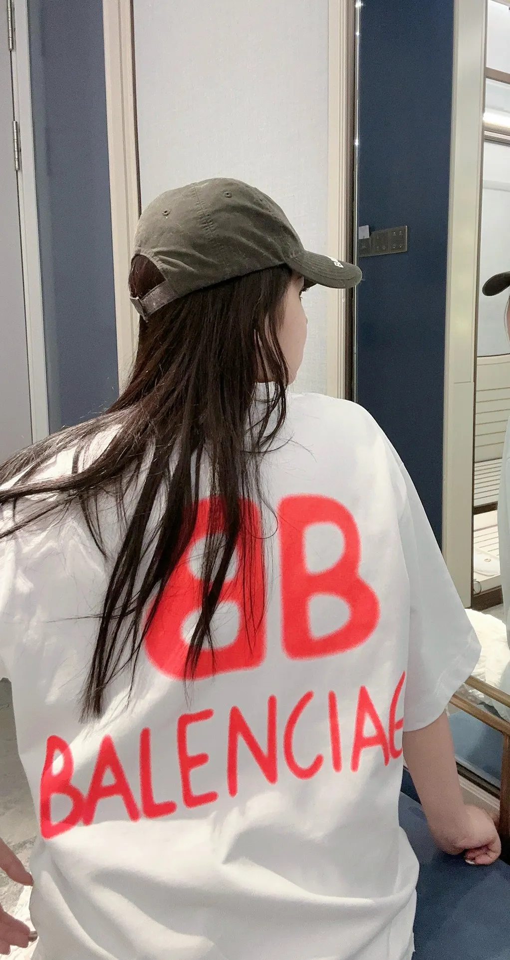 Logo Print Oversized T-Shirt D14011434 — view 2