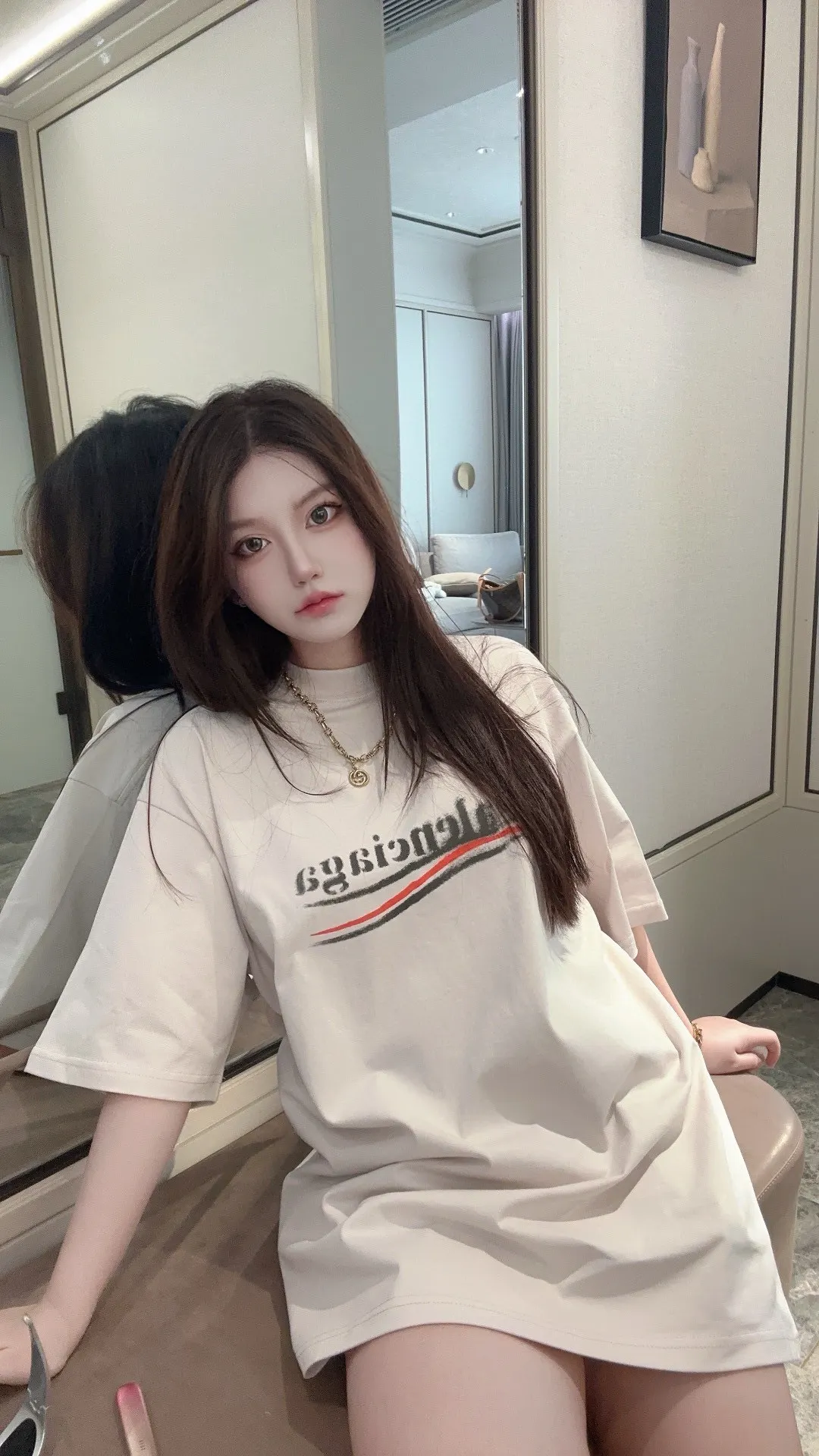 Logo Graphic Cotton Jersey T-Shirt D14011437