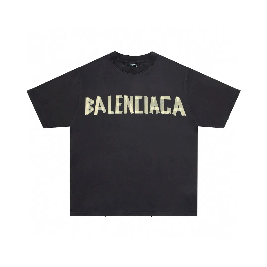 Tape Logo Oversized Cotton T-Shirt D14011436 — view 4