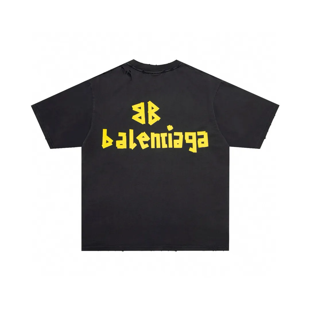 Tape Logo Oversized Cotton T-Shirt D14011436 — view 5