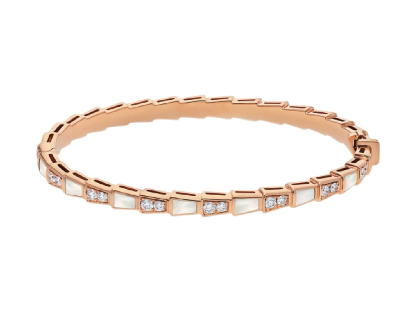 Serpenti Viper Mother-of-Pearl Bangle D27517386