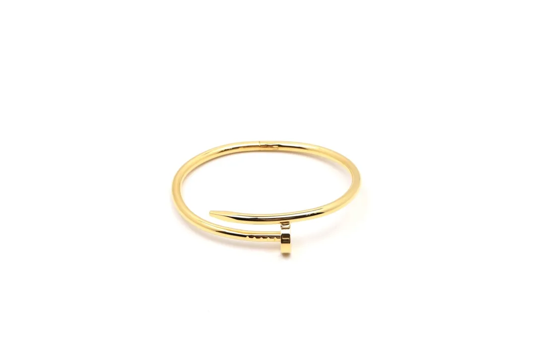 Juste un Clou Inspired Bangle (Gold-Plated Brass) D19016883 — view 3