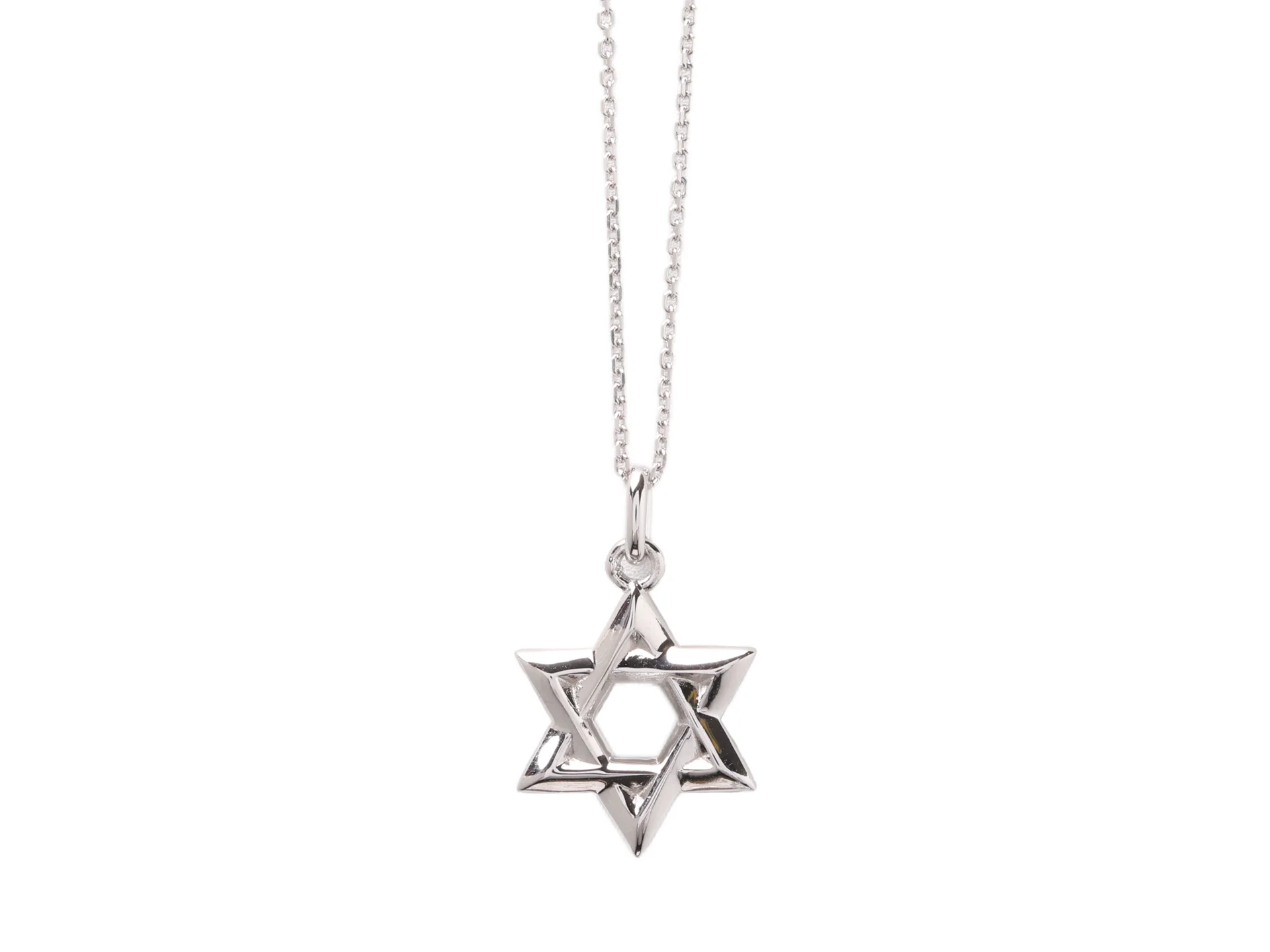 Chrome Hearts Star of David Pendant Necklace (Sterling Silver) D21016873