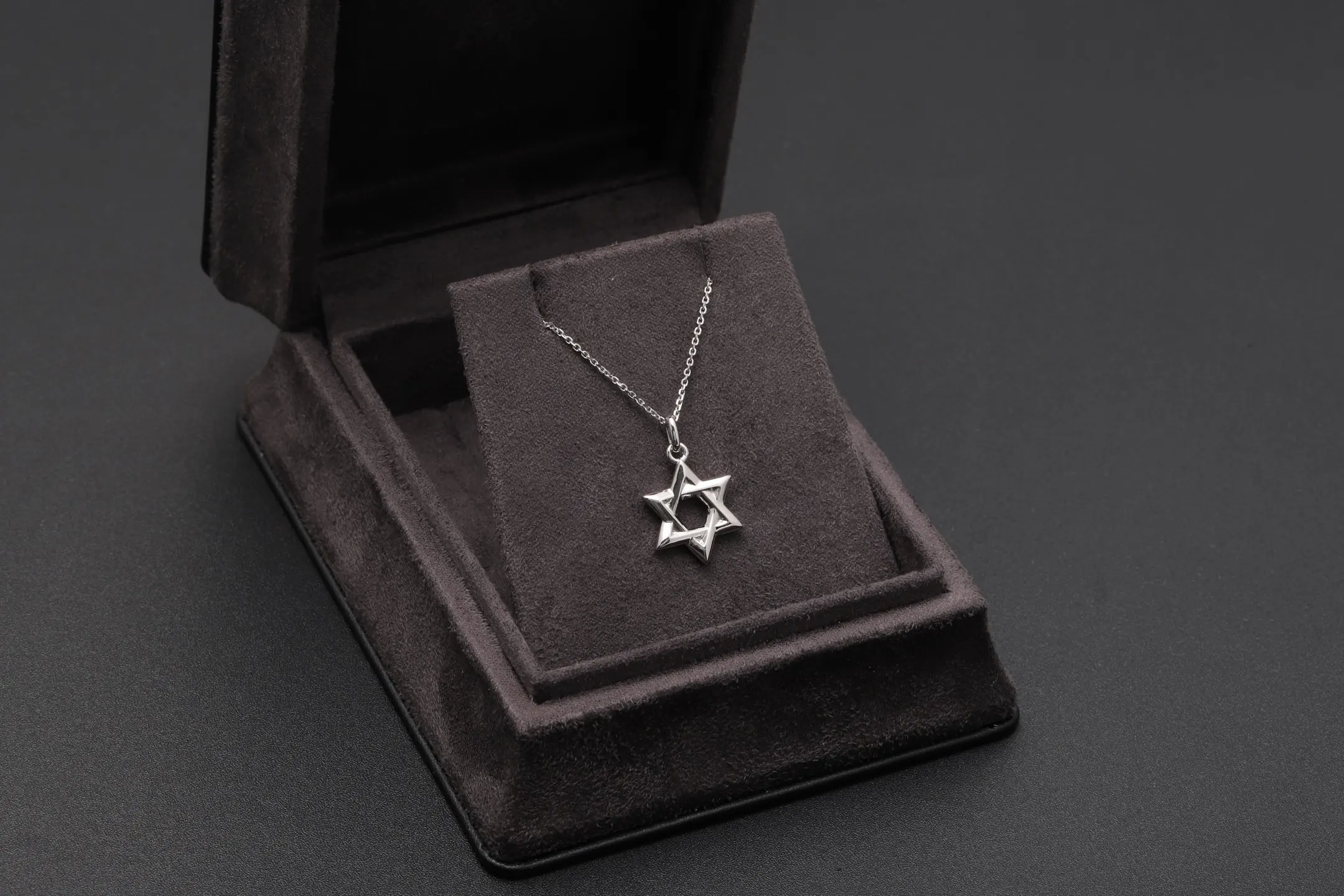 Chrome Hearts Star of David Pendant Necklace (Sterling Silver) D21016873 — view 2