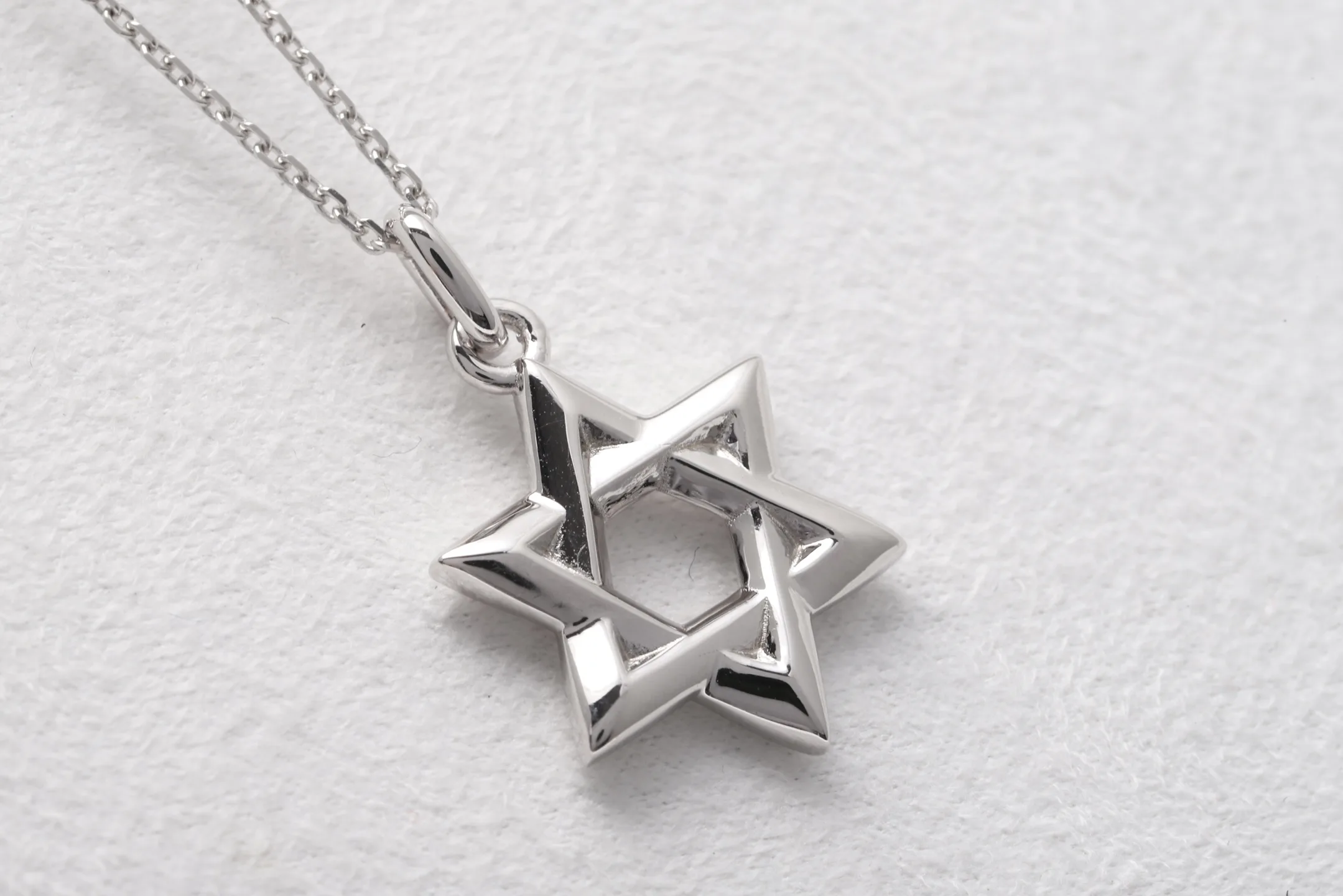Chrome Hearts Star of David Pendant Necklace (Sterling Silver) D21016873 — view 6