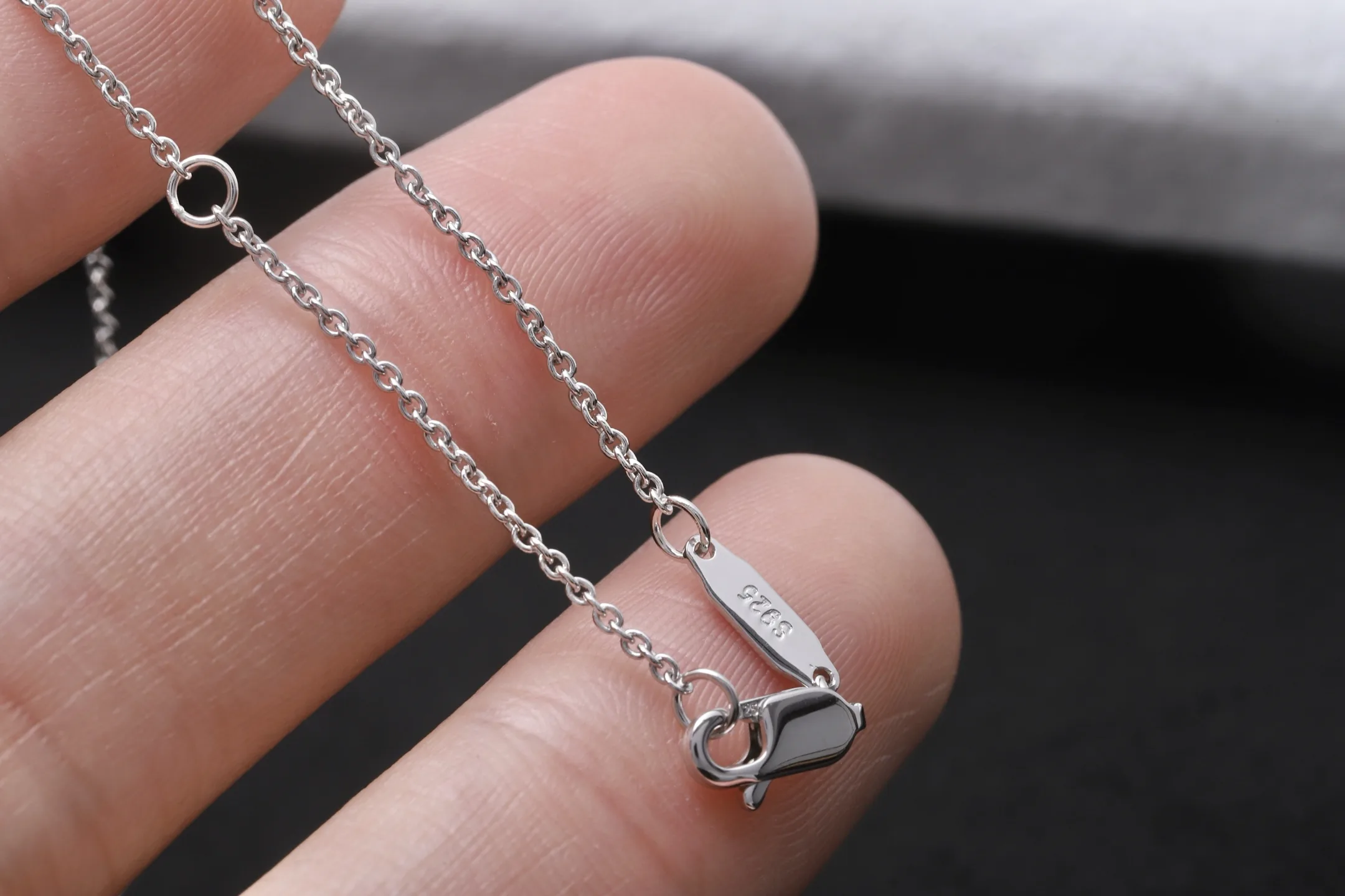 Moissanite Horse Pendant Necklace (Sterling Silver) D24016956 — view 6