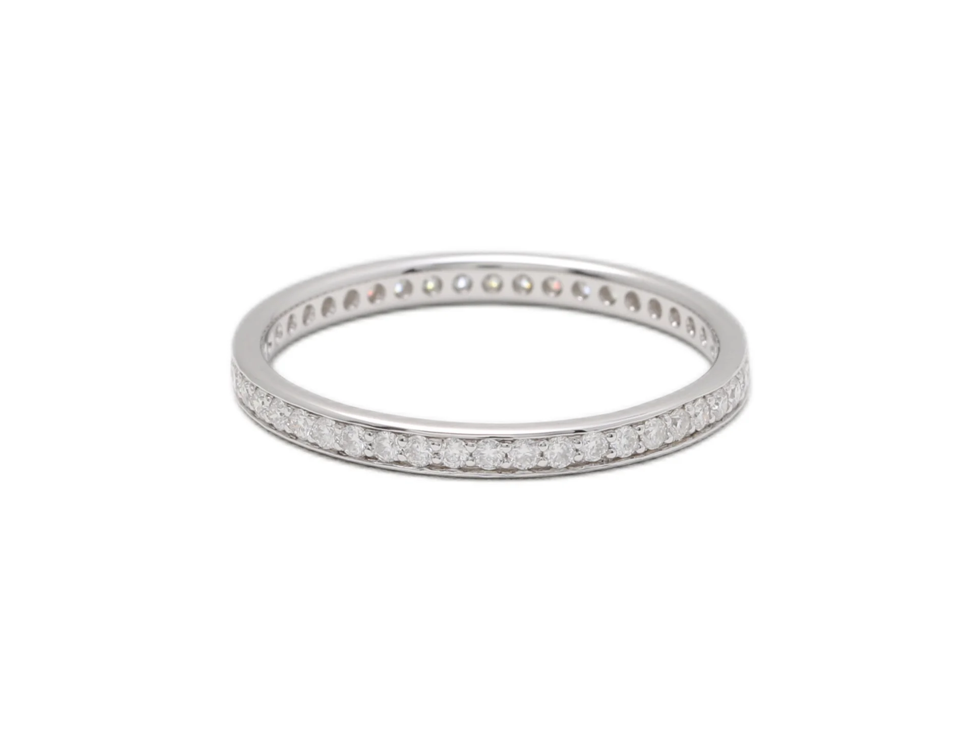 Moissanite Eternity Band (Sterling Silver) D15516551