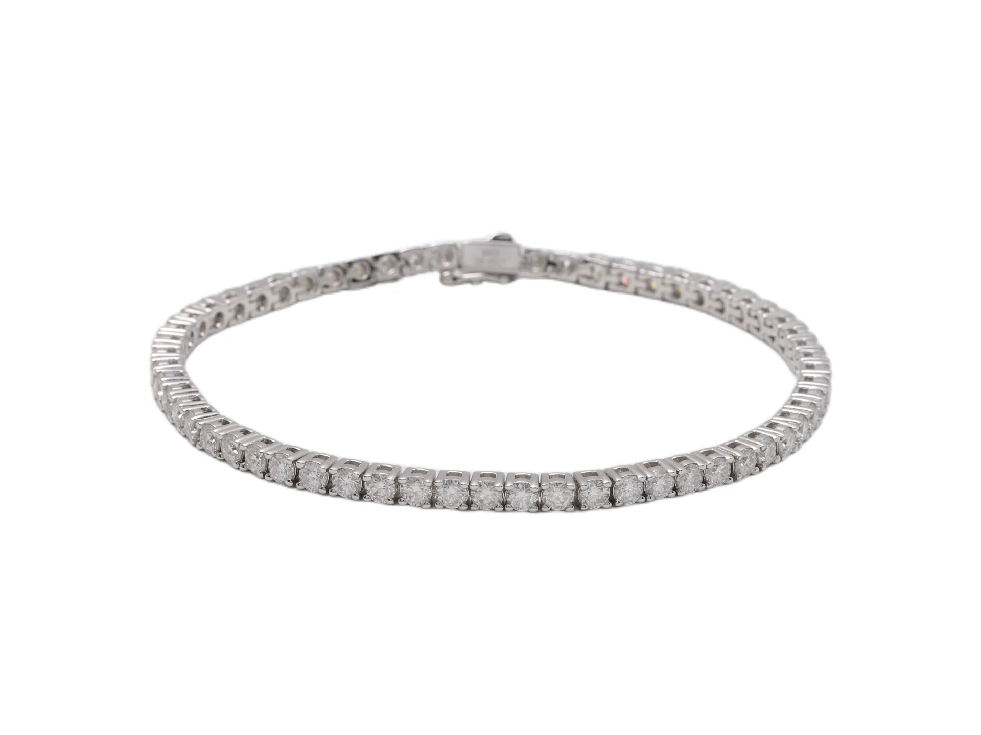 3mm Moissanite Tennis Bracelet (Sterling Silver) D106016740