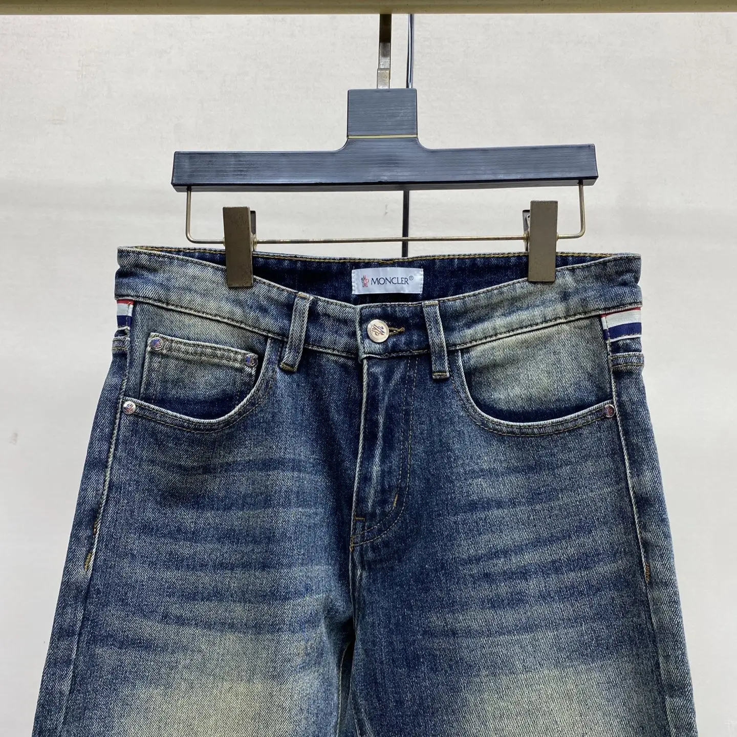 Logo-Embroidered Slim-Fit Straight-Leg Jeans D17522594 — view 8