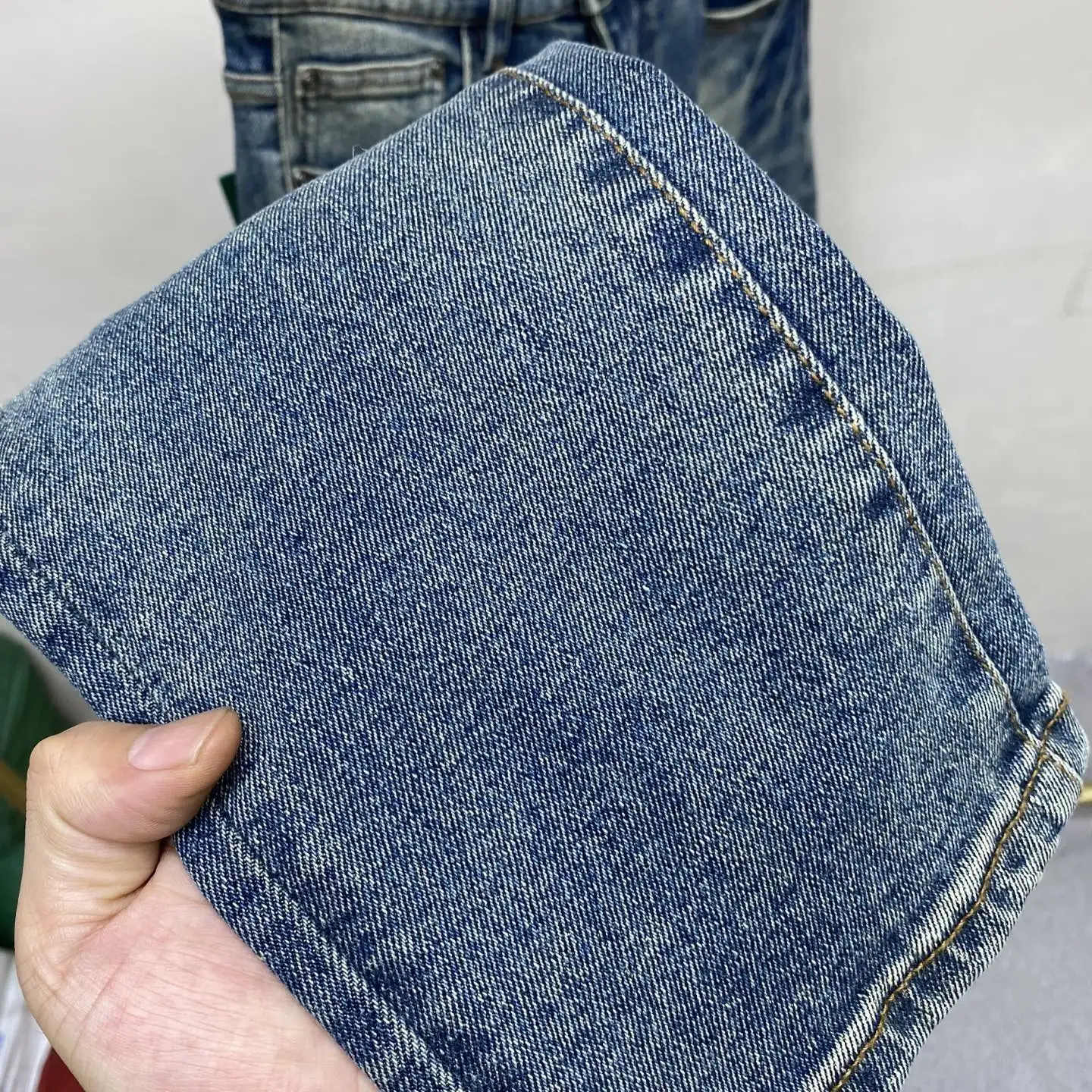 Logo Print Slim-Straight Leg Jeans D17522592 — view 9