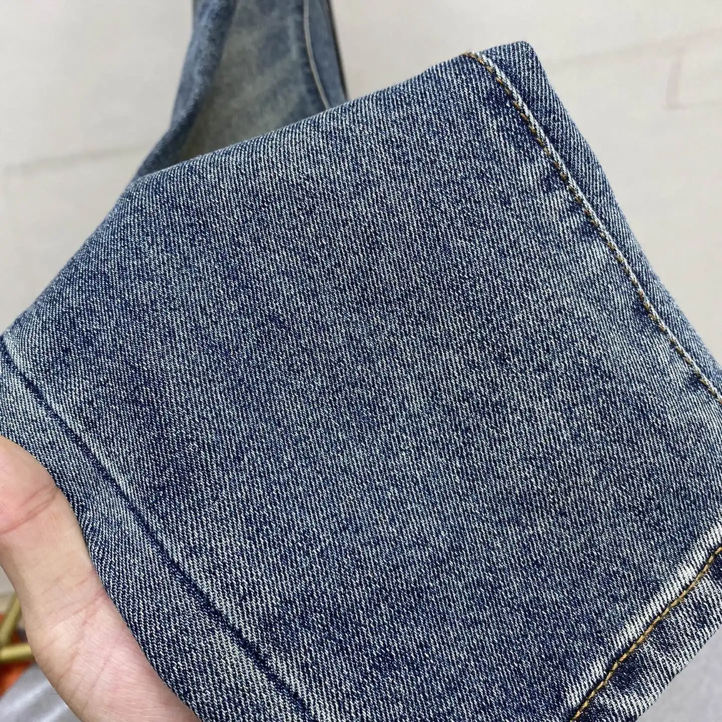 Logo Patch Slim-Fit Straight-Leg Jeans D17522598 — view 9