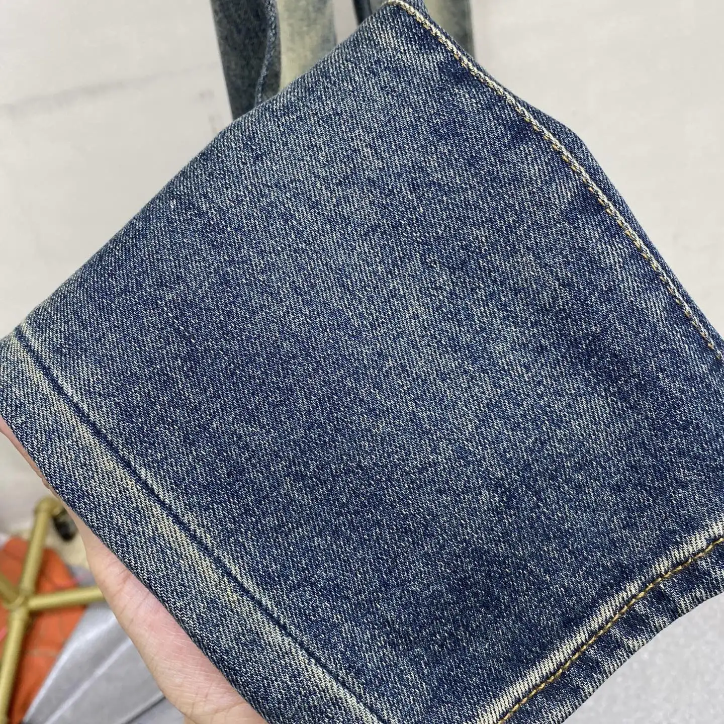 Monogram Slim-Fit Straight-Leg Jeans D18022600 — view 9
