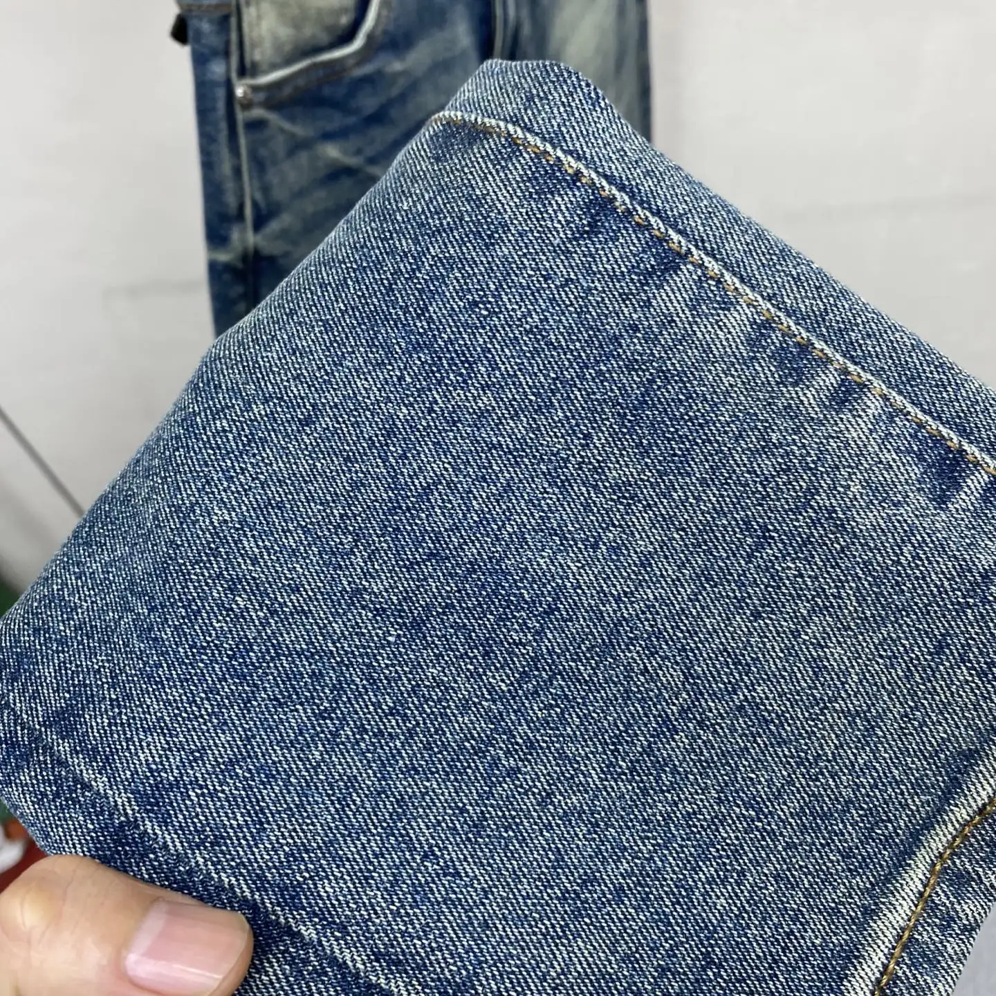 Chrome Hearts Logo Embroidered Straight-Leg Jeans D18022587 — view 8