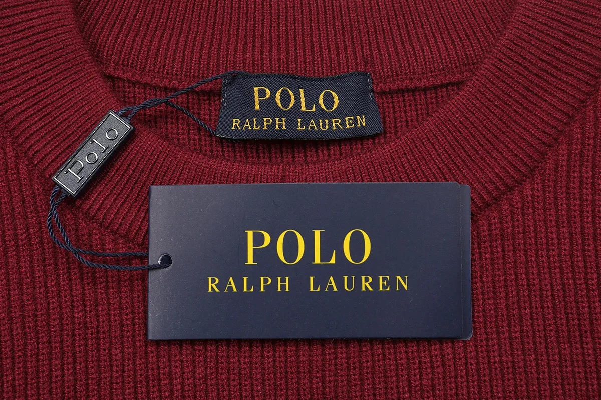 Polo Ralph Lauren Embroidered Logo Ribbed Knit Sweater D18021574 — view 3