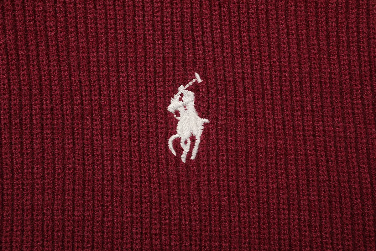 Polo Ralph Lauren Embroidered Logo Ribbed Knit Sweater D18021574 — view 5