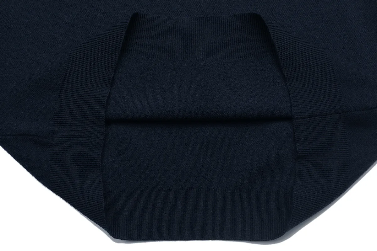 Monogram Sleeve Wool Crew-Neck Sweater D18521586 — view 7