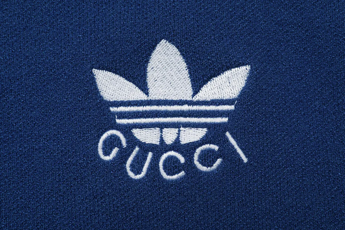 Adidas x Gucci Logo Embroidered Knit Sweater D19021567 — view 5