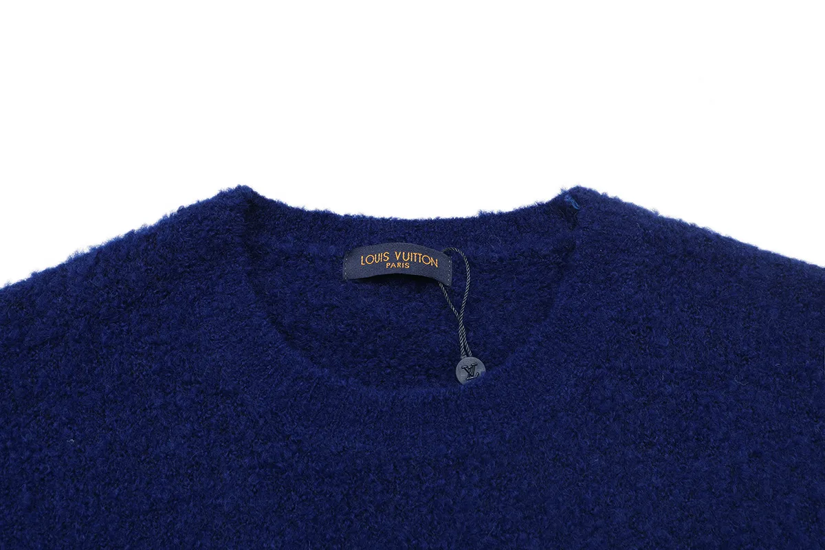 Logo Intarsia Wool-Blend Crew-Neck Sweater D19021590 — view 3