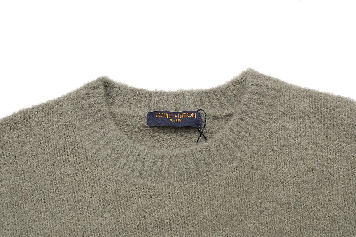 Logo Intarsia Wool-Blend Crew-Neck Sweater D19021589 — view 3