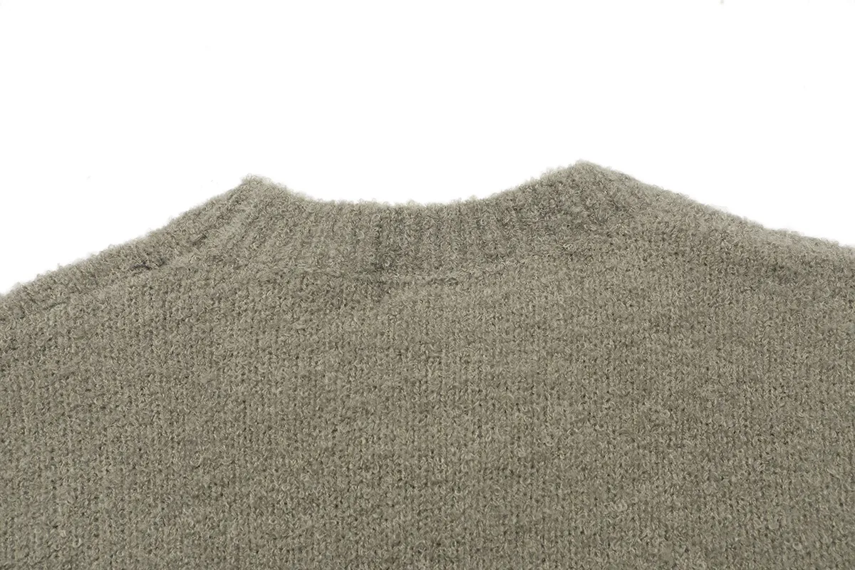 Logo Intarsia Wool-Blend Crew-Neck Sweater D19021589 — view 4
